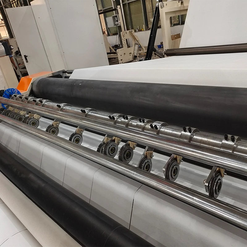 Full automatic paper roll to sheet cutting machine jumbo roll slitting ...