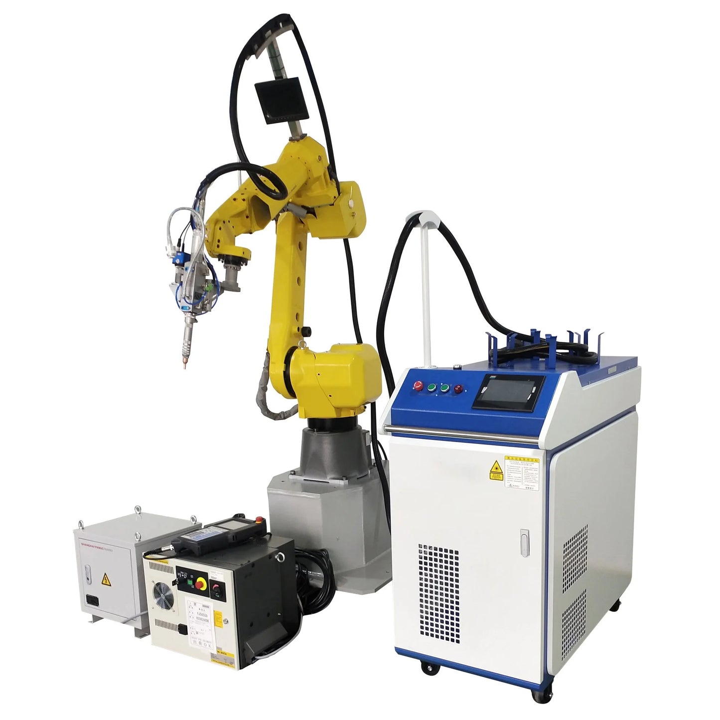 6 Axis Robot Arm Laser Welding Machine 6 Axis Laser Welding Robot for Stainless Steel Aluminum 2000W 3000W 6000W