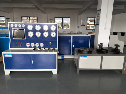 Suncenter breather valve test bench