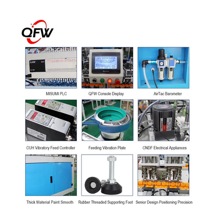 QFW Factory Price Automatic Tube Lid Assembly Machine For Cosmetic Ass ...